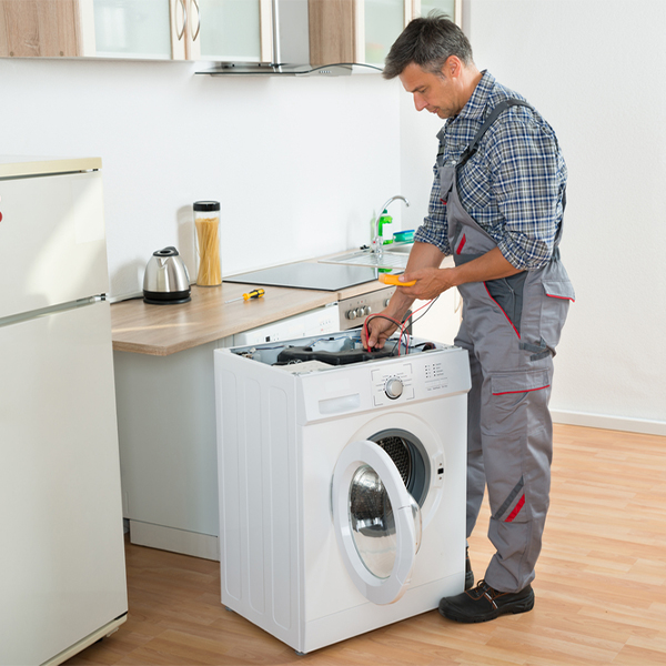 can you walk me through the steps of troubleshooting my washer issue in New Milton WV